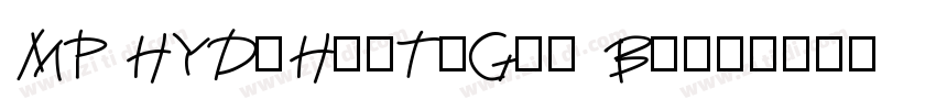 MP HYDaHeiTiGb4 Bold字体转换
